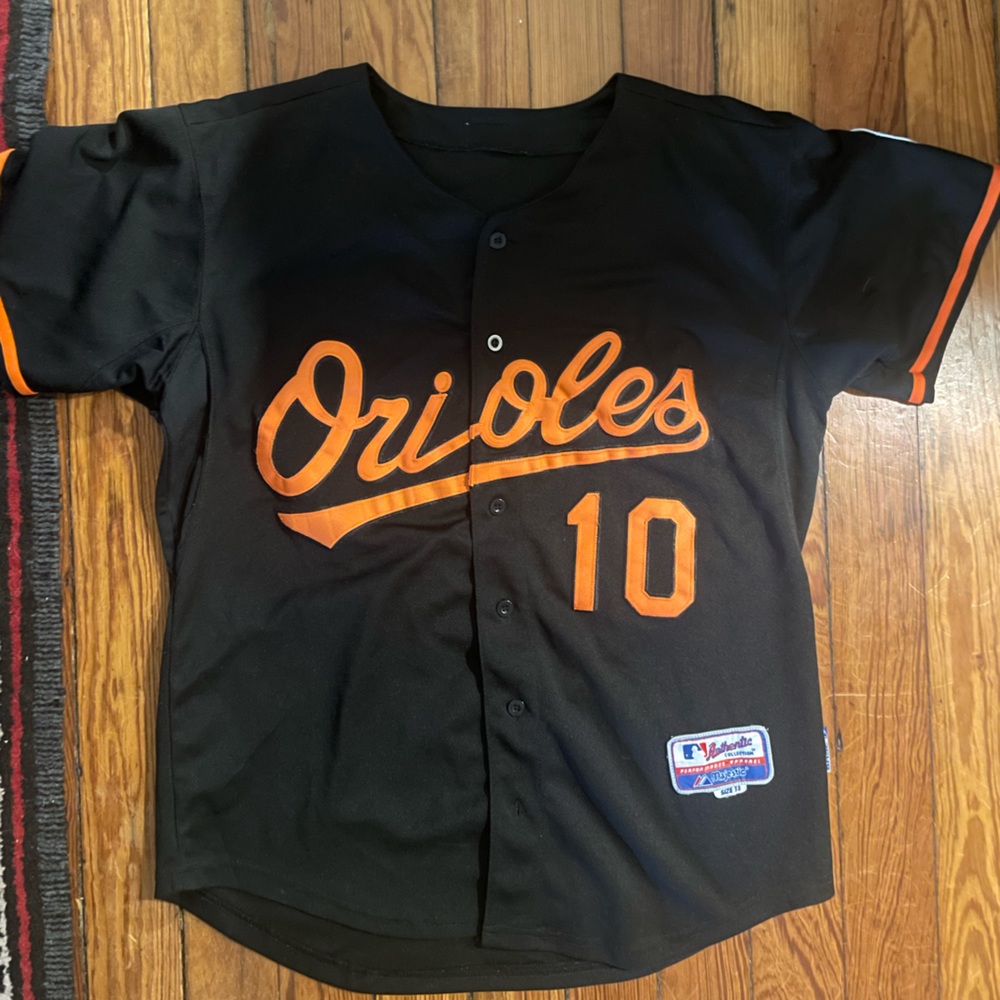 Men’s MLB Orioles Jersey: #10 JONES